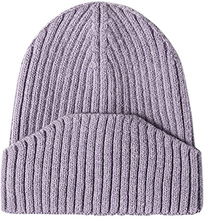 Camp Cap herrar mode dammössa varm utomhus fast mössa mössa dam vinter, Ljusblå, one size