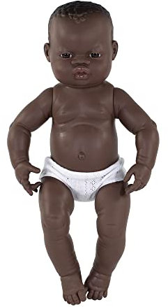 Miniland Miniland31004 Nyfödd docka Afrikansk flicka, flerfärgad, OSFA