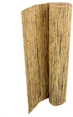 bambus-discount.com Schilfrohrmatte Premium Beach 160 x 600cm - Sichtschutz Schilfmatte 1,6m x 6m Made in EU