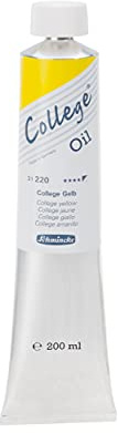 Sminkväska 200 ml college olja gul oljefärg 31 220 015 konstfärger konstnär
