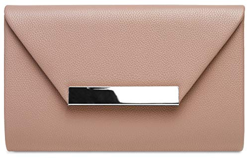 Caspar TA419 Damen XL Clutch Tasche Abendtasche