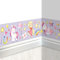 Papierdrachen Bordo per bambini Unicorno | Bordo per cameretta dei bambini | Carta da parati per bambini | abbellimento di pareti e camere a tema | Decorazione da parete per ragazzi e ragazze - Set 2
