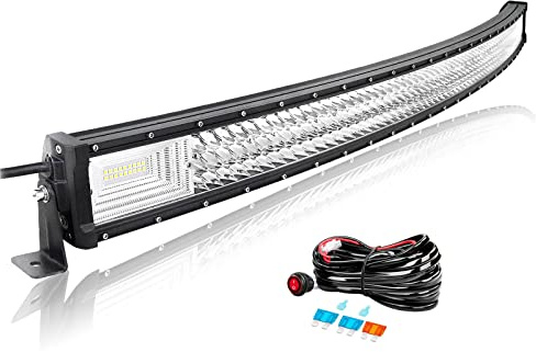 Willpower LED Lichtleiste 22 + Magnet Halterungen + 12V Kabelbaum für 4x4 | LED Balken Lightbar 270W, 6000K Weiß, IP67, Offroad beleuchtung, Arbeitsscheinwerfer LKW KFZ Auto Traktor Fahrzeuge