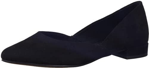 MARCO TOZZI Damen Ballerinas, Blockabsatz, weiches FEEL ME Fußbett, ideal für Business und Freizeit