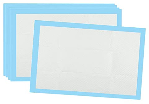 Folpus Absorbierende Einweg Inkontinenz Betteinlagen, Wickelauflagenbezüge, Blau, 80x150cm