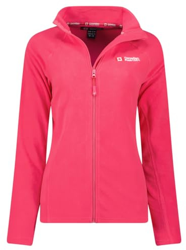 Canadian Peak Tugeak Fz Lady - Chaqueta Para Mujer Con Cremallera - Ropa Otoño Invierno Primavera Caliente - Suéter Deporte y Trabajo De Manga Larga De Piel Suave Aire Libre (Fucsia XXL)