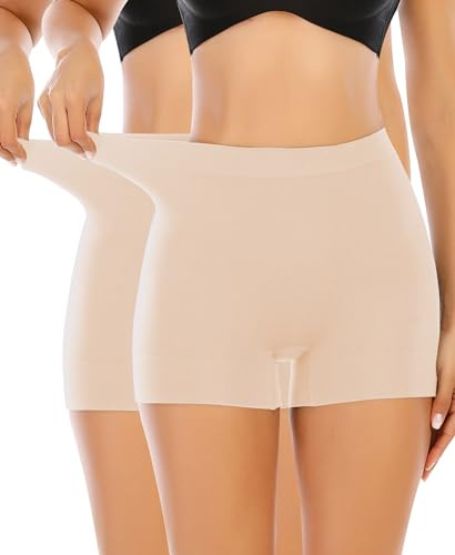 YARRCO Bauchweg Unterhose Damen Shapewear Miederhose Hohe Taille Body Shaper Unterwäsche Nahtlose Miederpants