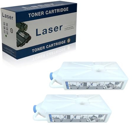 Ineecink Kompatibler Resttonerbehälter Als Ersatz Für Canon WT-204 WT204 Zur Verwendung Mit Canon Image Press Lite C165 C170 C265 C270 (T07) Drucker, (Schwarz – 80000 Seiten),2 Pack