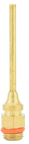 Ugello per pistola per colla a caldo di grande diametro, 5 * 70 mm, materiale in ottone, design a tenuta stagna, portatile e leggero, per strumenti di gioielleria, artigianato, fai