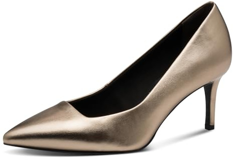 Tamaris Damen Pumps Vegan metallic 39