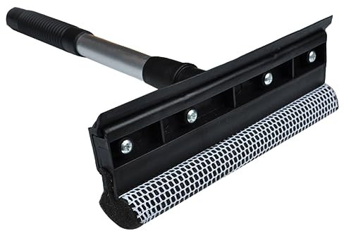 Ipetboom Double-sided Window Washing Squeegee Glass Water Scraper Removable Window Wiper for Home and Car Cleaning