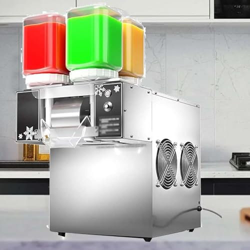 Macchina commerciale per ghiaccio tritato 120 kg/24 ore Corea Bingsu Macchina per ghiaccio tritato Macchina per ghiaccio a fiocchi di neve Macchina per ghiaccio continuo