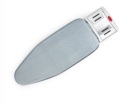 ZJPOJPH Planche à Repasser, Table Pliante Domestique, Support de Repassage à Cintre Chaud Moyen, Support de Repassage renforcé de Plaque de Fer électrique en Maille d'acier Respirant