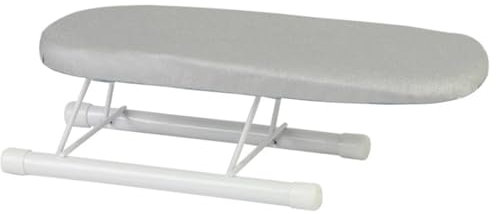 1pc Mini Ironing Board Foldable Storage Ironing Cuffs Collar Easy Storage Carrying Suitable For Shirt Sleeves Home Mobile Tool Protect Iron Delicate Garments Clothes(Gray)