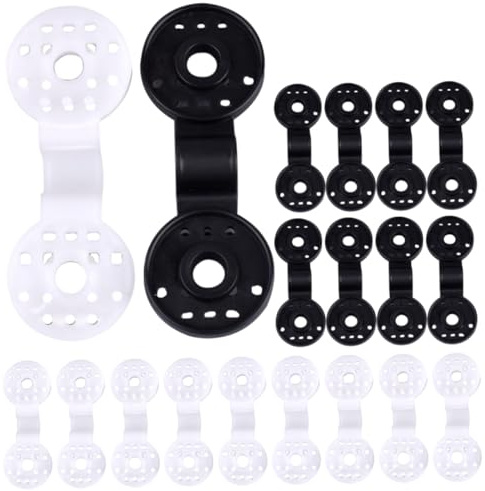 BESTonZON 50pièces Pinces De Fixation Robustes Pour Toiles Ombrage Clips Pour Toiles De Serre Accessoires De Fixation Pour Stores Et Bâches Solaires