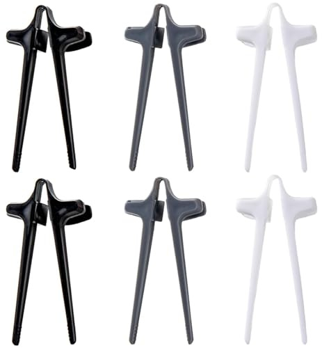 6Pcs Snack Finger Chopsticks, Reusable Snack Chopsticks for Gamers, Lazy Auxiliary Chopstick Keep Hands Clean for Playing Games Working and Studying in Home & Kitchen