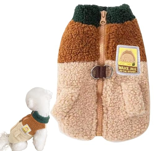 Gihioue Pullover Für Kleine Hunde - Schutz Gegen Kälte Maschinenwaschbar - Haustierpullover Für Welpen - Für Party Festliche Show Parade Familientreffen Herbst Winter Spaziergänge Reisen Camping