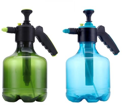 ifundom Annaffiatoio da Giardino in Plastica Verde 3L Spruzzatore a Pompa per Irrigazione Piante e Fiori Annaffiatoio a Pressione per Uso Giardino e Pulizia Multifunzione Riutilizzabile