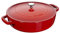 STAUB Cast Iron Chistera, Cherry, 24 cm