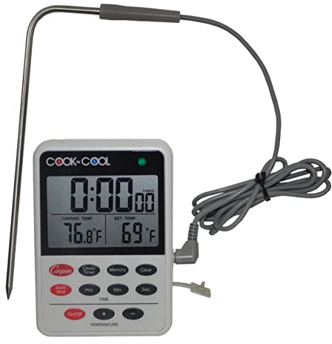Cooper-Atkins DTT361-01 Digitales Fleischthermometer, Kühlthermometer (Cook N Cool - Kochen und Kühltemperaturüberwachung)