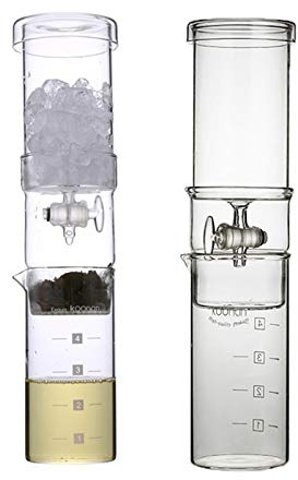 VIGAN 400ml Doppio strato Cold Brew Caffè Caraffa Olandese Coffee Maker Ghiaccio freddo Dripper Dripper Coffee Iced Maker