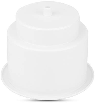 EBTOOLS Portabicchieri in plastica, portabottiglie per Tazza Universale Barca per Barche Marine RV con Foro di Scarico dell'inserto(Bianca)