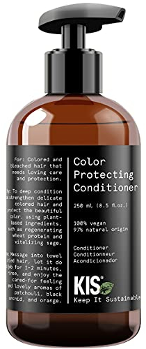 KIS Green Color - Conditioner - 250ml - für gefärbtes Haar & gebleichtes Haar - 100% Vegane Rezeptur - sulfatfrei