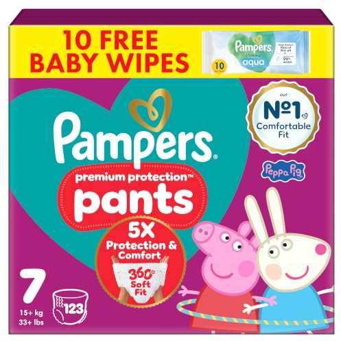 Pampers Premium Protection Nappy Pants Size 7