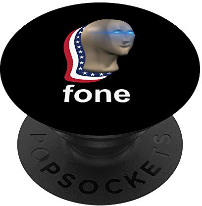 Meme Man Fashun Fone USA PopSockets mit austauschbarem PopGrip