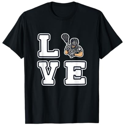 Lacrosse Child Team Sport Men Women Lacrosse Helmet T-Shirt