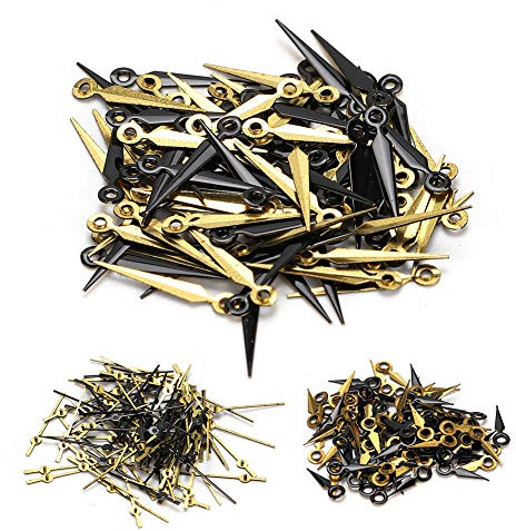 Hour Minute Second Watch Needle replacement watch hands Directly Fitment Watch Needle Black Gold center second hand watch part for 2035 Movement Watch Mouvements