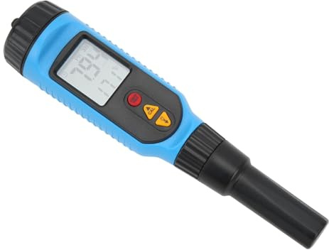 PH-Meter Digitaler PH Messgerät PH-Teststift 0-14 PH-Messbereich FüR Brot Fleisch Obst mit Tragetasche | Misst pH und Temperatur, großes LCD-Display, inklusive Tragetasche, für Brot/Fleisch/Obst, Bedienung