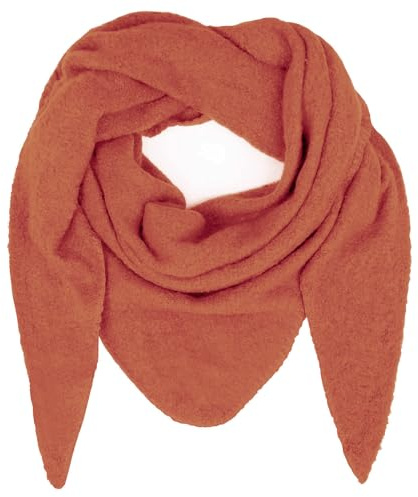 Glamexx24 Damen Schal Dreieckstuch Winterschal Warmer Halstuch Kuscheliger Strickschal in viele Farben Weicher Angenehm zu Tragen