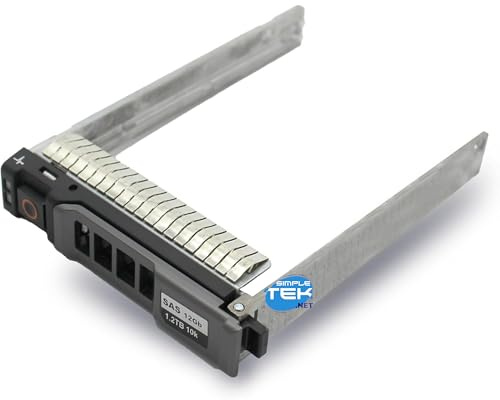 SIMPLETEK - Caddy SATA SAS 2,5 Poweredge M620 M630 M640 HDD SSD Festplattengehäuse (Generalüberholt)