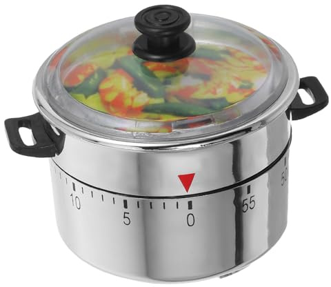 PRETYZOOM Mechanical Cooking Timer Countdown Wind up Kitchen Timer for Baking for Home Classroom