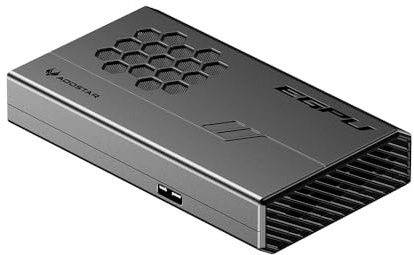 XG76 External GPU Docking Station with AMD Radeon 7600 XT, 1 x USB4, 1 X OcuLink， 1x HD2.1 + 2X DisplayPort2.1 Video Output, PCIe4.0 x4 Expansion Interface Oculink Graphics Dock Station