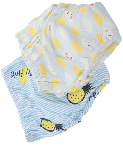 Toyvian 2piezas Pantalones De Entrenamiento Para Bebés Paquete De Reutilizables y Transpirables Recomendado Para Bebés