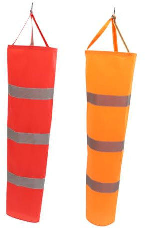 CIMAXIC Windsack-Set Zur Gartendekoration – 2er-Pack Robuste Windsäcke Mit Windsack-flaggen Outdoor-windsäcke Für Windsack-Stange
