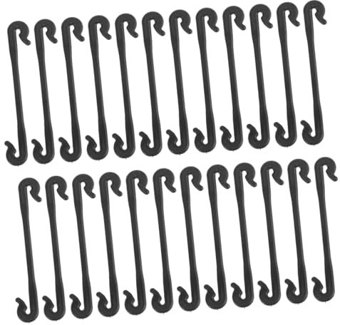 JEWEDECO 100pcs Plastic Plant Fixing Clips Stem Support Ties for Fruit Tree Branches Including Kiwi Melon Apple Trees Practical Garden Clips for Vegetable Vines