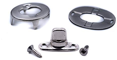 10 x Turnbutton Fastener 6mm kit Genuine DOT Brand Eyelet Bases Screws for Boat Canopy Canvas Cover Twist Lock Fastener Gazebo Tarpaulin