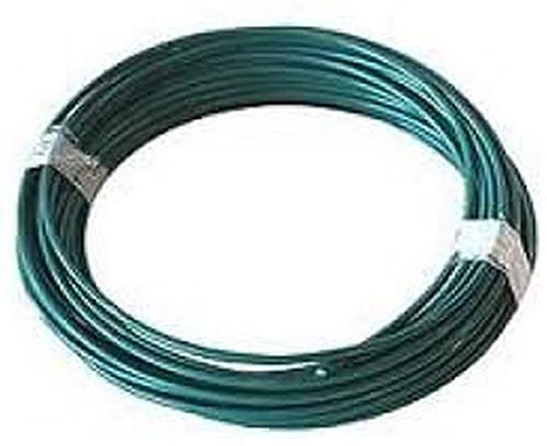 RIVIERE 266031 - Alambre 3mm. plastificado verde rollo-25 kg.