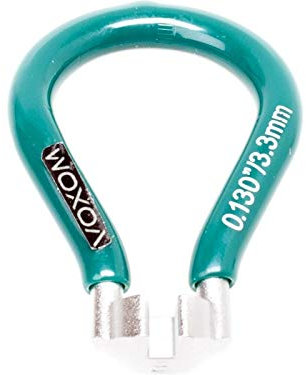 Voxom Speichenschlüssel WKl16 grün, für 0,130 Nippel Werkzeug, One Size