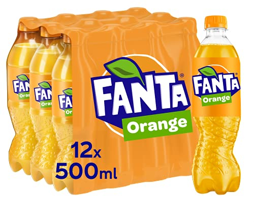 Fanta PET Orange 500 ml (Pack of 12)