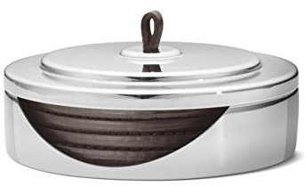 Georg Jensen Untersetzer, hochglanzpolierter Edelstahl, silber, Einheitsgröße