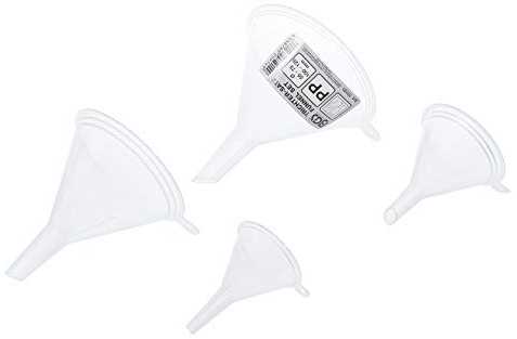 BGS 70191 | Juego de embudos | adecuada para el contacto con los alimentos | Ø 55 - 125 mm | 4 piezas | por comida