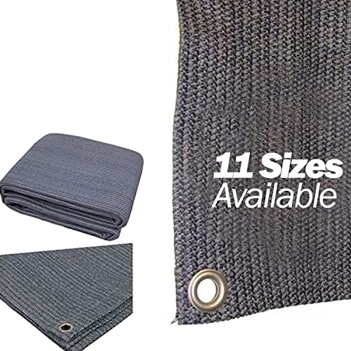 Leisurewize - Super Durable Breathable Awning Carpet Tent Carpet Groundsheet Woven Carpet – Blue/Grey (2.5m x 5.5m)