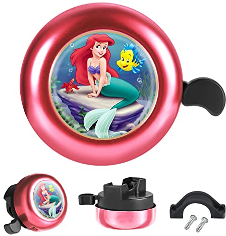 Akkya Fahrradklingel für Kinder und Erwachsene, niedliches Kawaii-Cartoon-Radlenker, Knie-Roller-Zubehör für Frauen und Mädchen, elektrisches Mountainbike-Ring, Glocke, Radfahren, Fahrradzubehör, laut