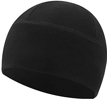 axy Fleece Mütze Wintermütze Laufmütze Fahrradmütze Sport Radmütze für Herren und Damen Helm Unterziehmütze Winddicht Thermo Radsport Radfahren Laufen MUHE3