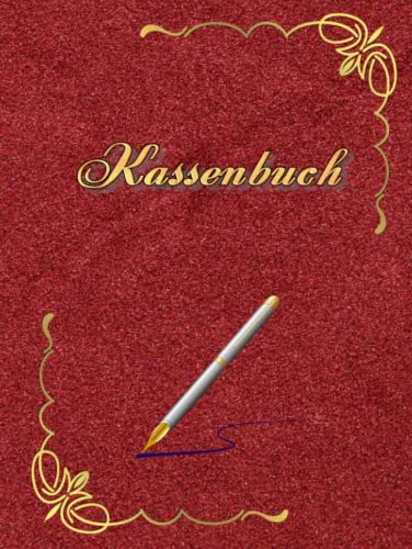 Kassenbuch Friseursalon Kleinunternehmer Mobiler Friseur Hausbesuche Barbier Budgetplaner mit Tabellen Einnahmen Ausgaben Kontoübersicht ... Geschenkidee Finanzplaner Geschenkidee Rot 01