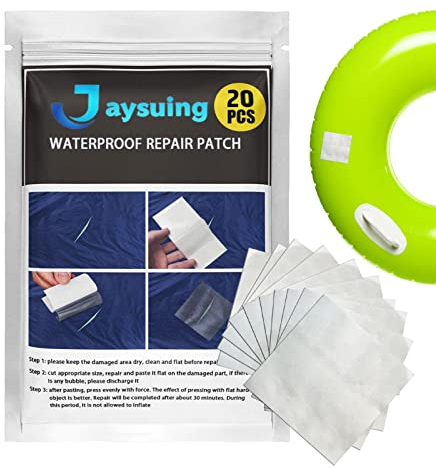 smashing Aufblasbares Flicken-Reparatur-Set | Aufblasbare Flicken Heavy Duty | Pool Flicken Reparaturset für Luftmatratze, 10St/20St/30St